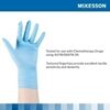 Exam Glove McKesson Confiderm 45C Large NonSterile Nitrile Standard Cuff Length Textured Fingertips Blue Chemo Tested