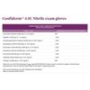 Exam Glove McKesson Confiderm 45C Large NonSterile Nitrile Standard Cuff Length Textured Fingertips Blue Chemo Tested