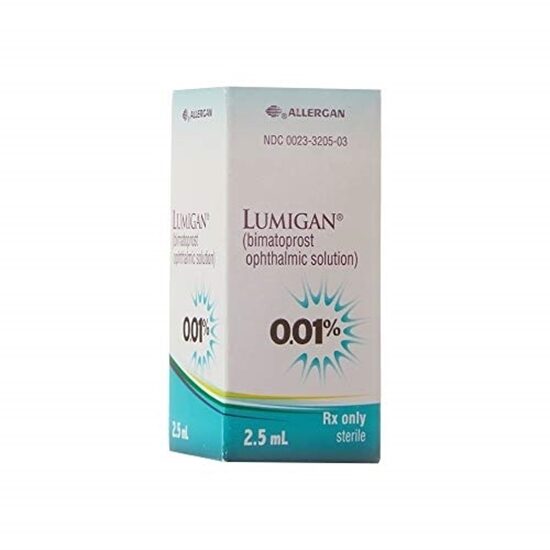 Lumigan Bimatoprost Ophthalmic Solution 001 Solution 25mL Bottle