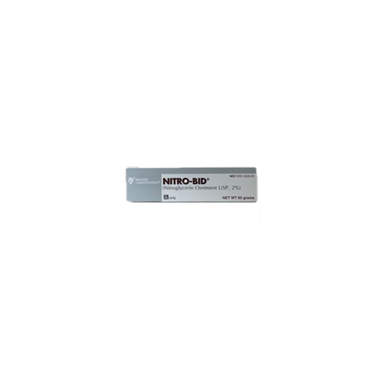 NitroBid Nitroglycerin Ointment USP 2 2 Ointment 60gm Tube