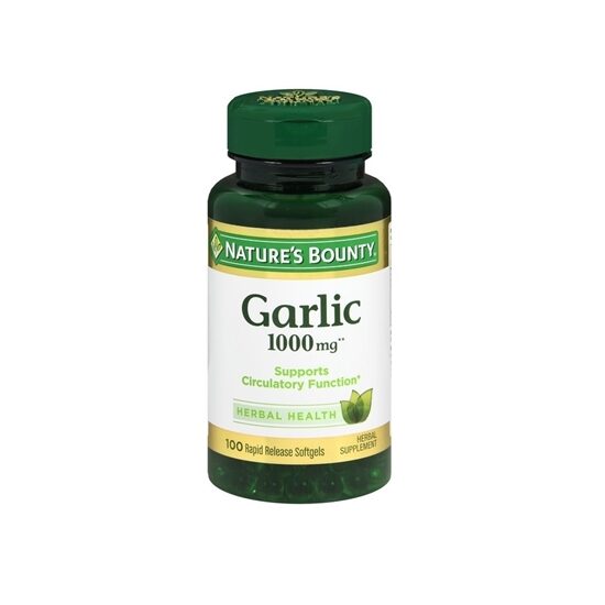 Garlic  1000mg   Softgels   100Bottle