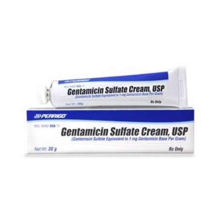 Gentamicin Sulfate 0.1% Cream 30 g, Each
