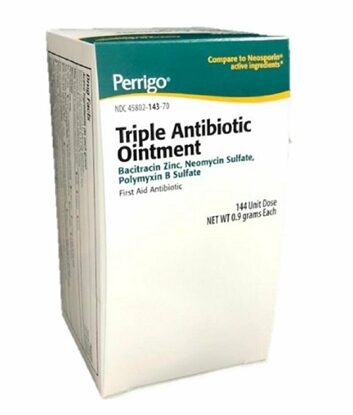 Triple Antibiotic Ointment, 144/Box