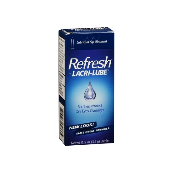 LacriLube LanolinMinOilPet Ointment Preservative Free 35gm Tube