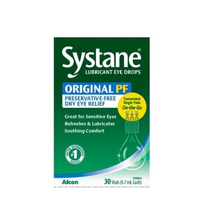 Systane Lubricant Eye Drops 0.7 mL, 30/box