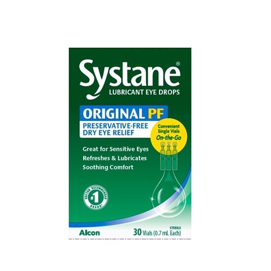 Systane Lubricant Eye Drops 07 mL 30box