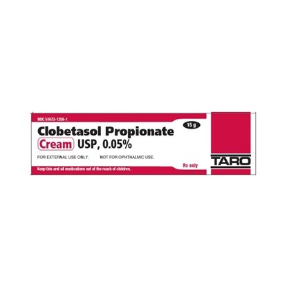 Clobetasol Propionate 0.05% Cream 15 g, Each