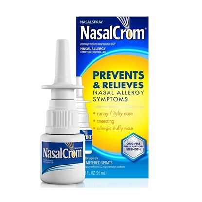 NasalCrom Cromolyn Sodium 5.2 mg Nasal Spray 0.88 oz, Each