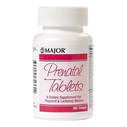 Prenatal Multi-Vitamin Tablets, 100 Count