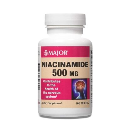 Niacinamide 500 mg Tablets, 100 Count