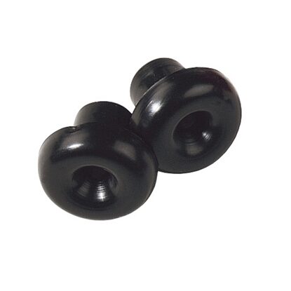 Ear Tips, Stethoscope, Snap Tight, Large, Black, Soft, All Standard Stethoscopes 1 Pair