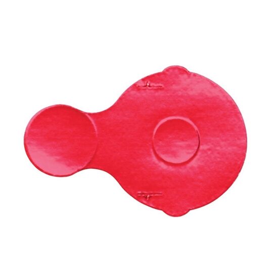 IVA Security Seal for 13mm Vials Red LatexFree Sterile 100Box
