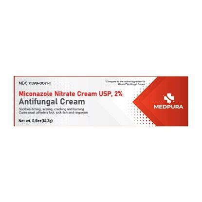 Miconazole Nitrate 2% Cream 0.5 oz, Each