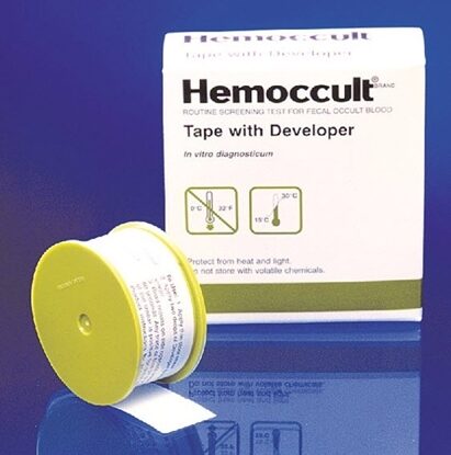 Hemoccult II® Rapid Diagnostic Test Kit, Tape with Developer, 2/Box