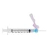 3cc Syringe 23G x 1 Luer Lock Eclipse Safety Sterile BD Eclipse 50Box