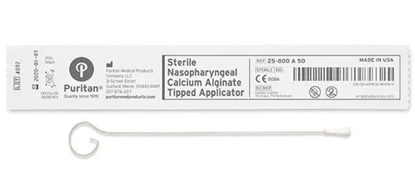 Applicator, Calgiswab, Calcium Alginate,  5.5" Aluminum Shaft, 50/Box