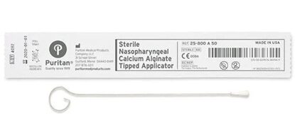 Calgiswab® Nasopharyngeal Collection Swab 5-1/2" Sterile, 50/Box