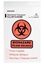 Bag Specimen Transport wZip Closure and Biohazard symbol 6x9 Clear 2mil    100Package