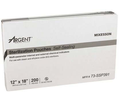 Sterilization Pouch, 12" x 18", Ster-All™ Performance, Blue/White, 200/box