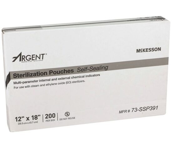 Sterilization Pouch 12 x 18 SterAll Performance BlueWhite 200box