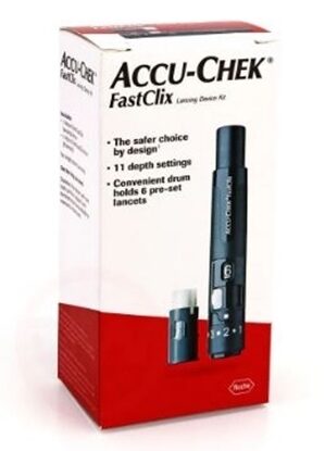 Lancet Device,  Accu-Chek  Fastclix, w/preloaded drum  Each