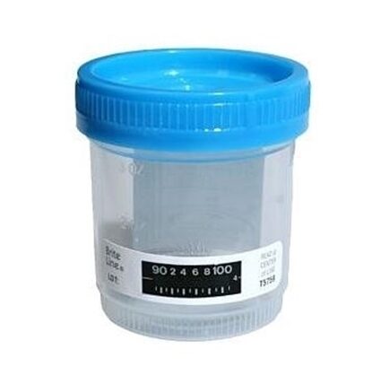 Cups, Specimen, 3 ounce, with Temperature Gauge, 25/box