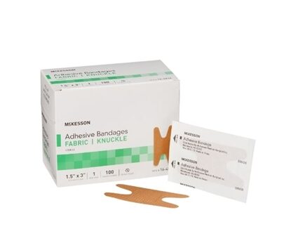 Bandage, Knuckle, Fabric, 1 1/2" x 3", Sterile, Medi-Pak™, 100/Box