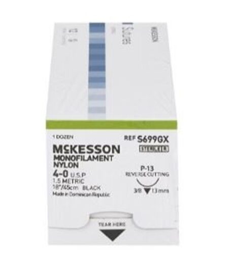 Suture Nylon 40 P3 18 12Box