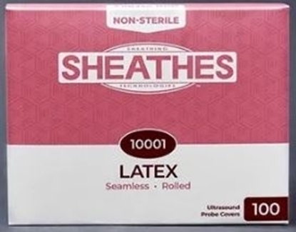 Ultrasound Probe Covers Sheathes  Vaginal/Rectal  1.2" x8"  100/Box