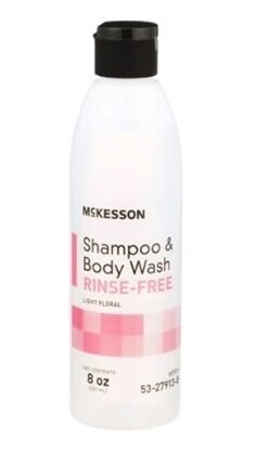 McKesson Rinse-Free Shampoo and Body Wash 8 oz, Each