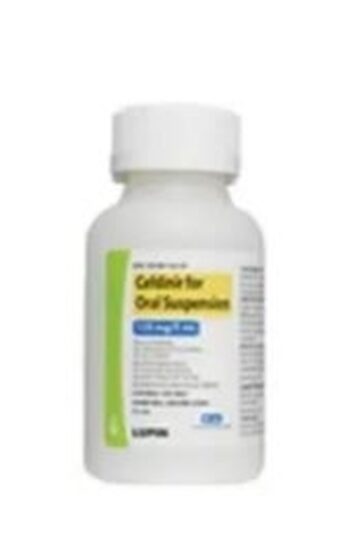 Cefdinir Suspension  250mg5mL  60mLBottle
