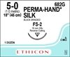 Suture Silk PERMAHAND 50 FS2 18 12Box