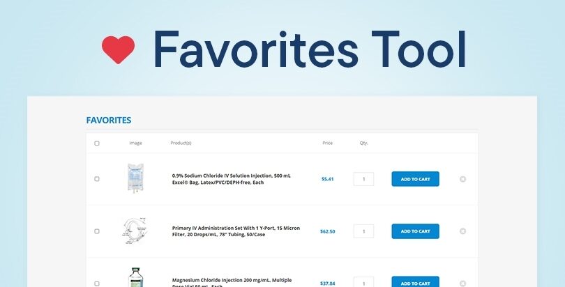 McGuff Introduces New Favorites Tool to Simplify Your Shopping Experience