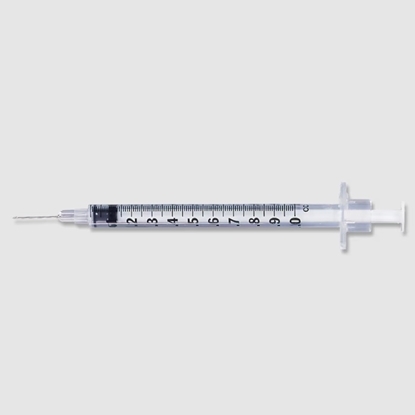 BD PrecisionGlide™ Allergy Syringe With Needle 1cc 26G x 1/2", Intradermal Bevel, 1000/Case