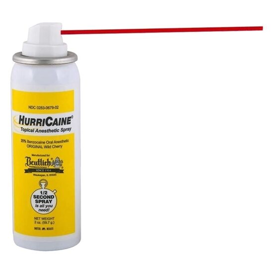 Hurricaine Topical Anesthetic Spray 2 oz
