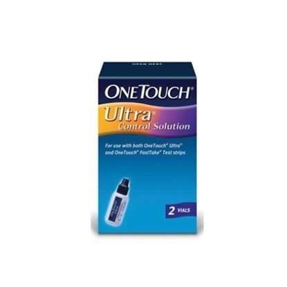 One Touch® Blood Glucose Control Solution, 2/Package (Expiring Soon)