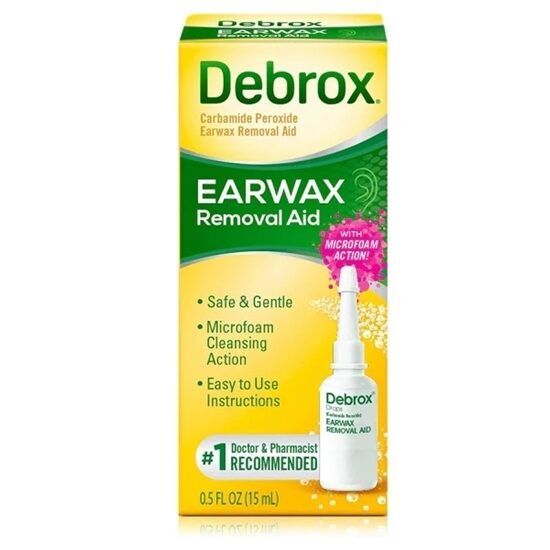Debrox Earwax Removal Drops 15 mL Expiring Soon