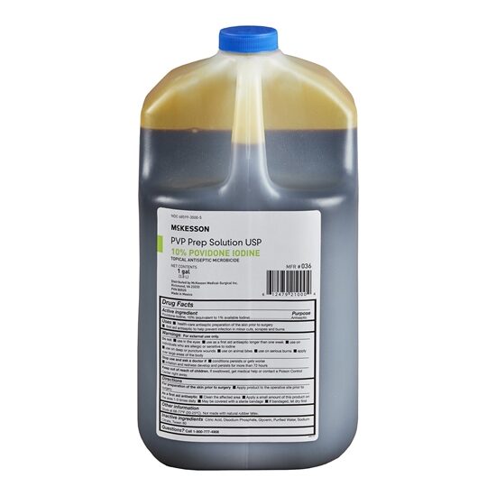McKesson Skin Prep Solution PovidoneIodine 10 1 Gallon