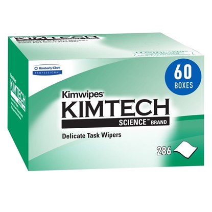 Kimwipes™ Delicate Task Wipes 4" x 8-1/5", 286/Box