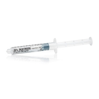Infant 25% Dextrose Injection, Prefilled Syringe 10 mL, Each (Expiring Soon)