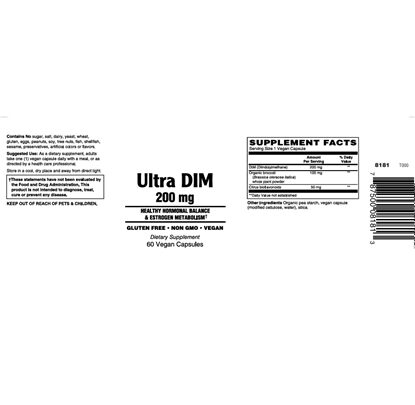 Ultra DIM 200 mg Capsules, 60 Count