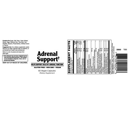 Adrenal Support Capsules, 60 Count