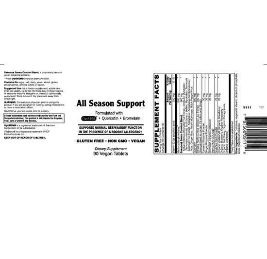 All Season Support Tablets 90 Count