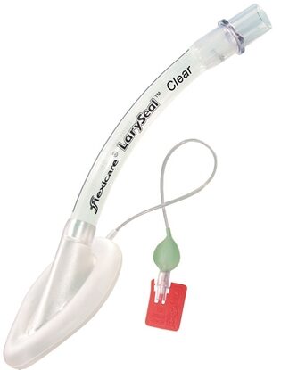 LarySeal™ Clear Curved Laryngeal Mask Size 5, Each