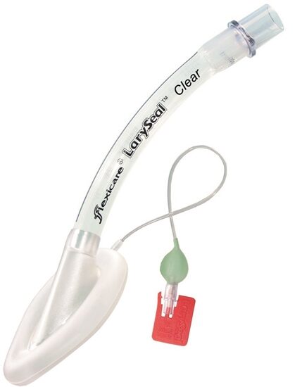 LarySeal Clear Curved Laryngeal Mask Each