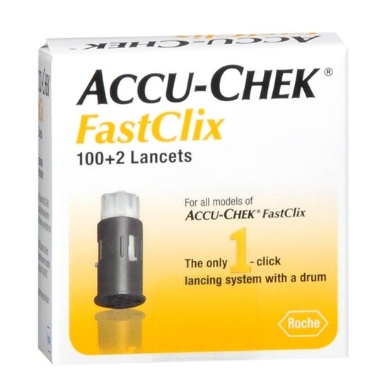 Lancet AccuChek Fastclix Drum    102Box