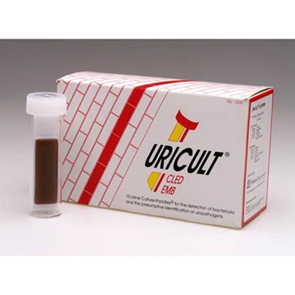 Uricult™ Urinalysis Test Kit CLED / EMB, 10/Box (Expiring Soon)