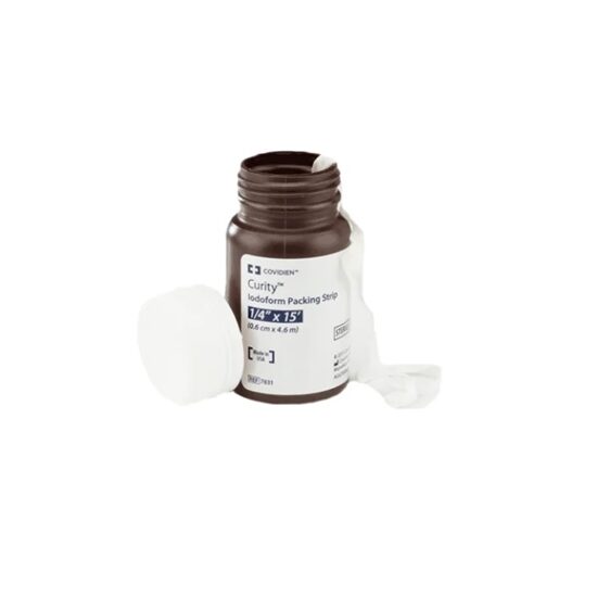 Curity Iodophor Wound Packing Strip 14 x 5 yards 1Bottle