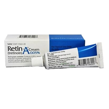 Retin-A Tretinoin 0.05% Cream 20 g, Each