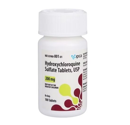 Unichem Pharma Hydroxychloroquine Sulfate 200 mg Tablets 100 Count